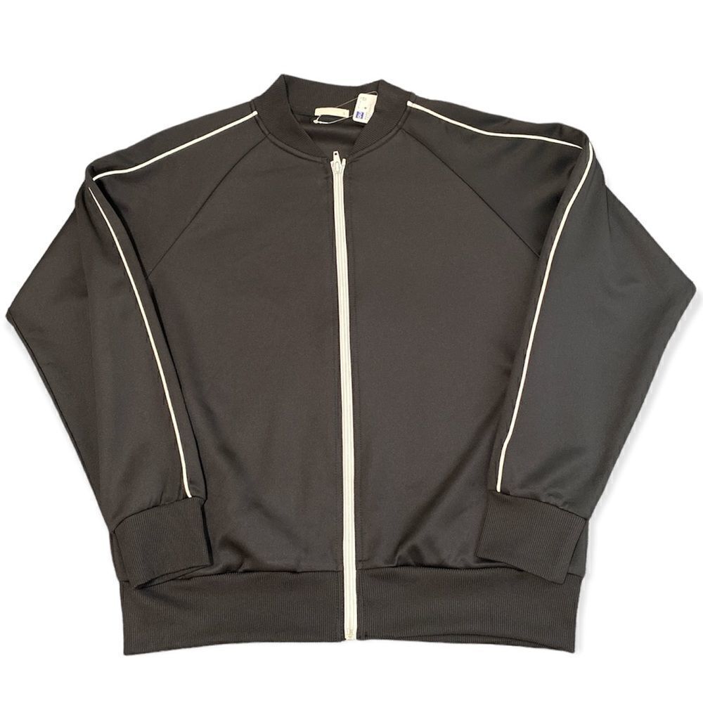 GU GLOBAL Women’s Black Track Jacket Size Large NWT